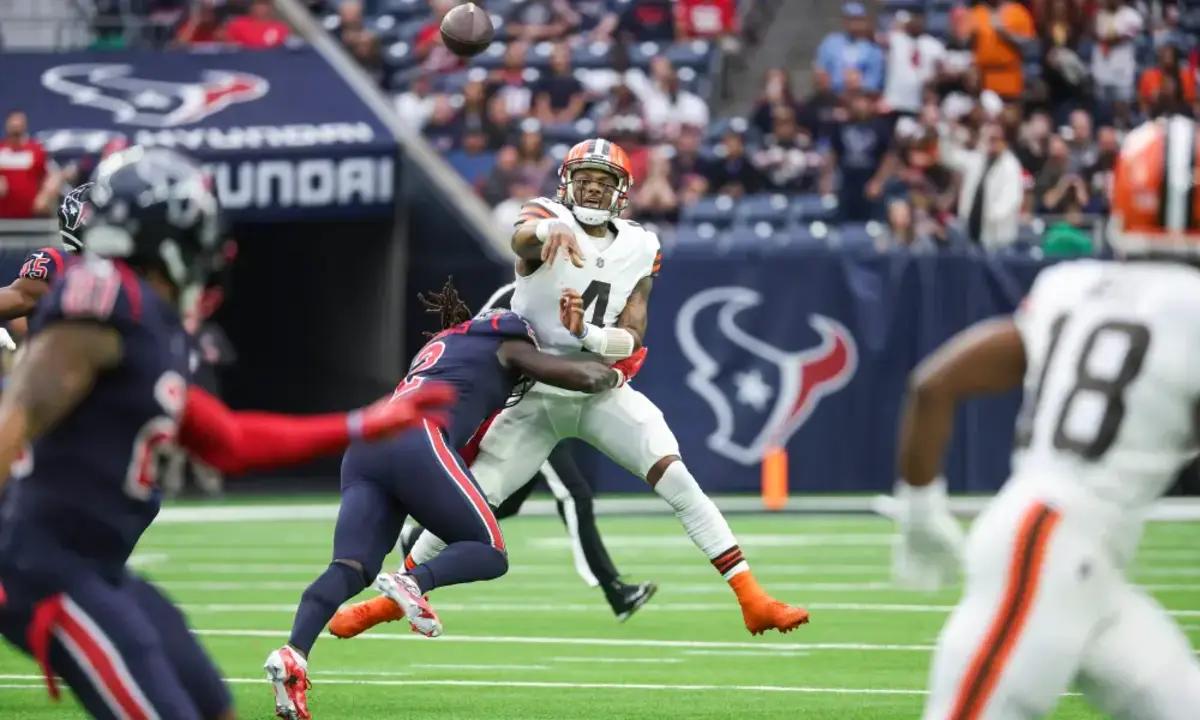 Texans - Deshaun Watson Browns